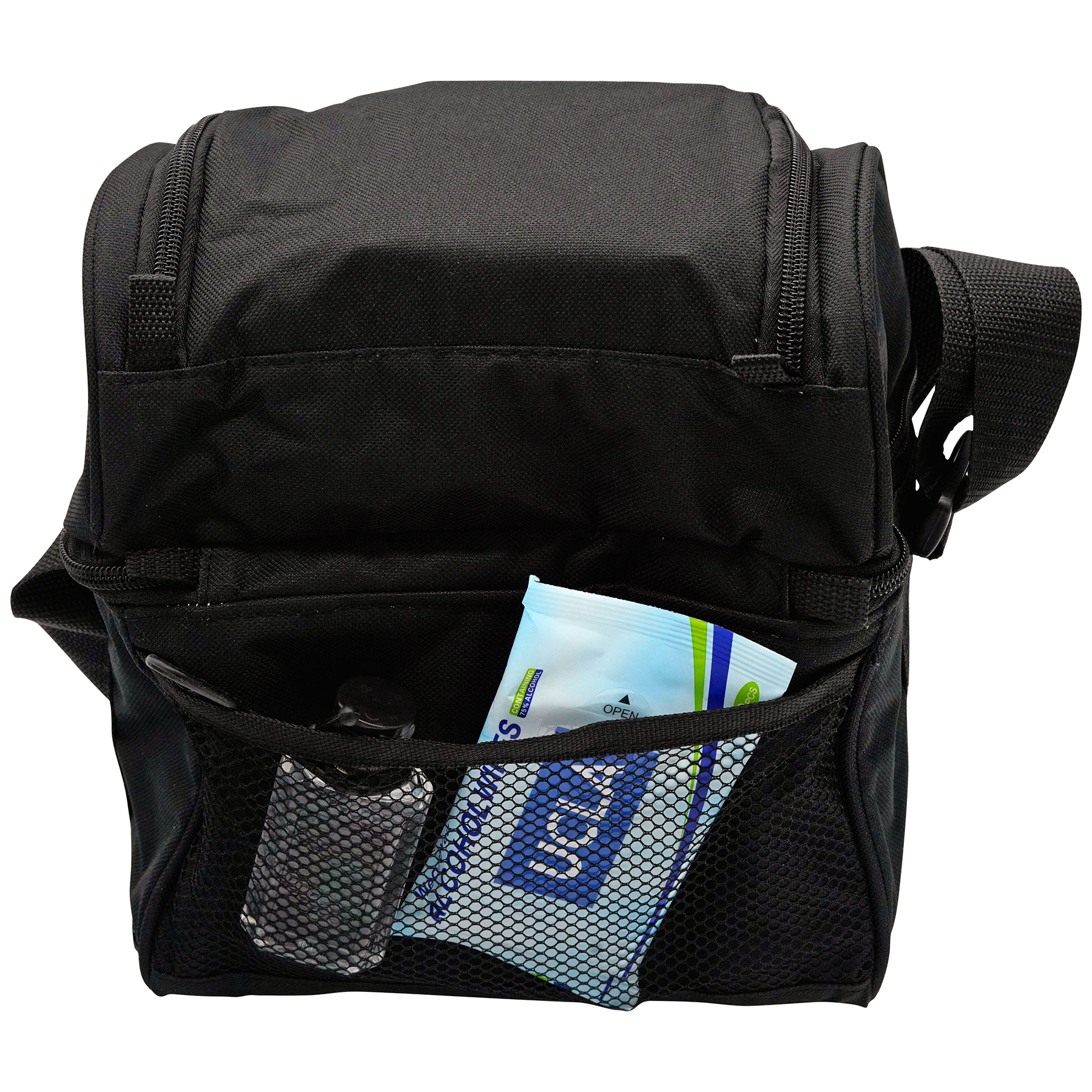 SnackShell Dual-Compartment Leakproof Cooler Bag 9