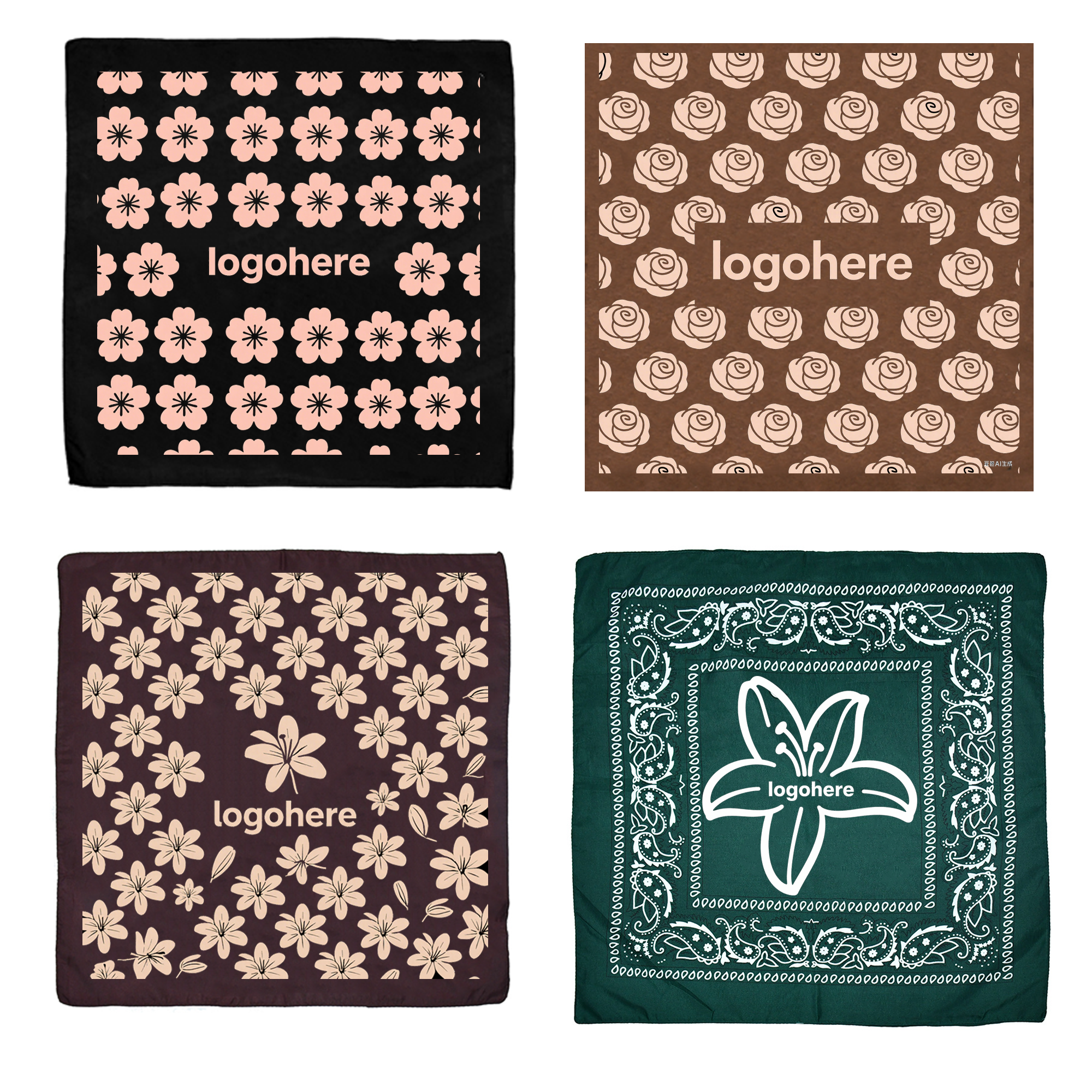 Breathable Cotton Unisex Bandana 10