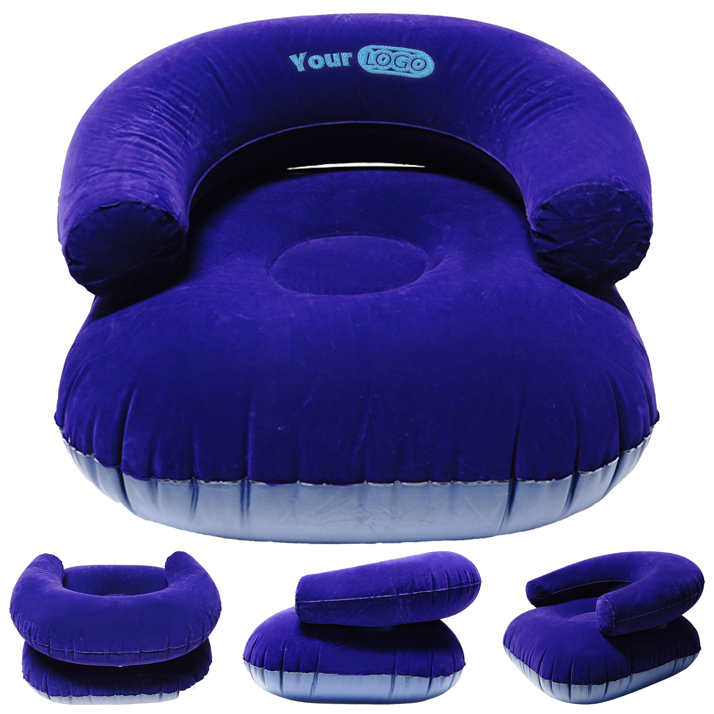 Pvc Foldable Inflatable Child Seat 8