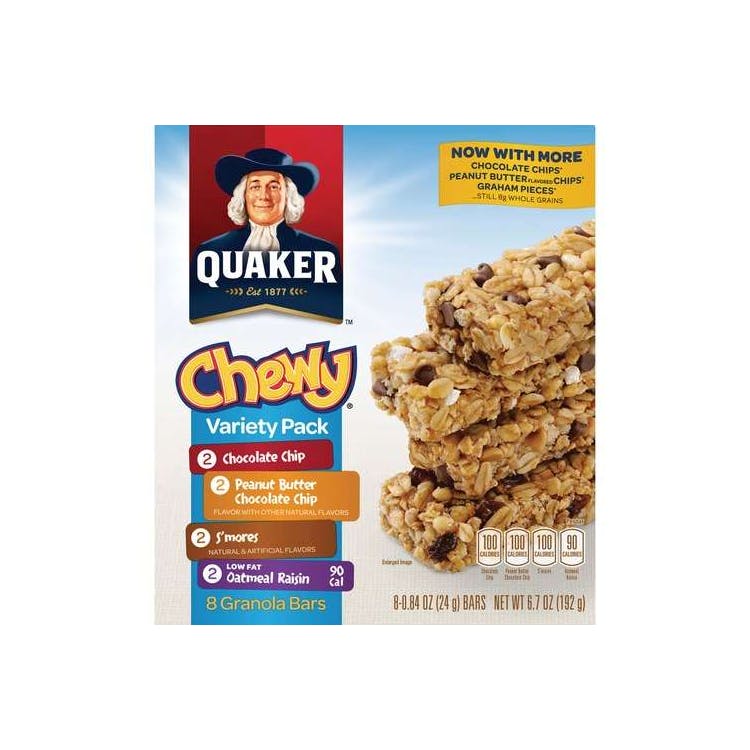 Quaker Chewy Granola Bars - Variety 0.84 oz 8 Pack 3