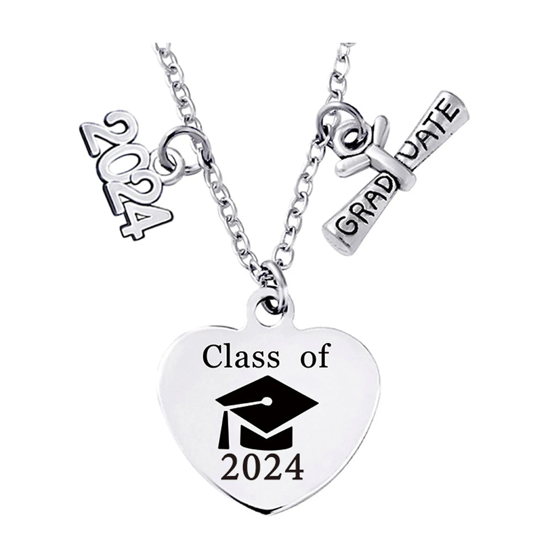 Stainless Steel Graduation Gift Necklace 10