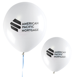 12" Standard Latex Balloon (1 Color Imprint)