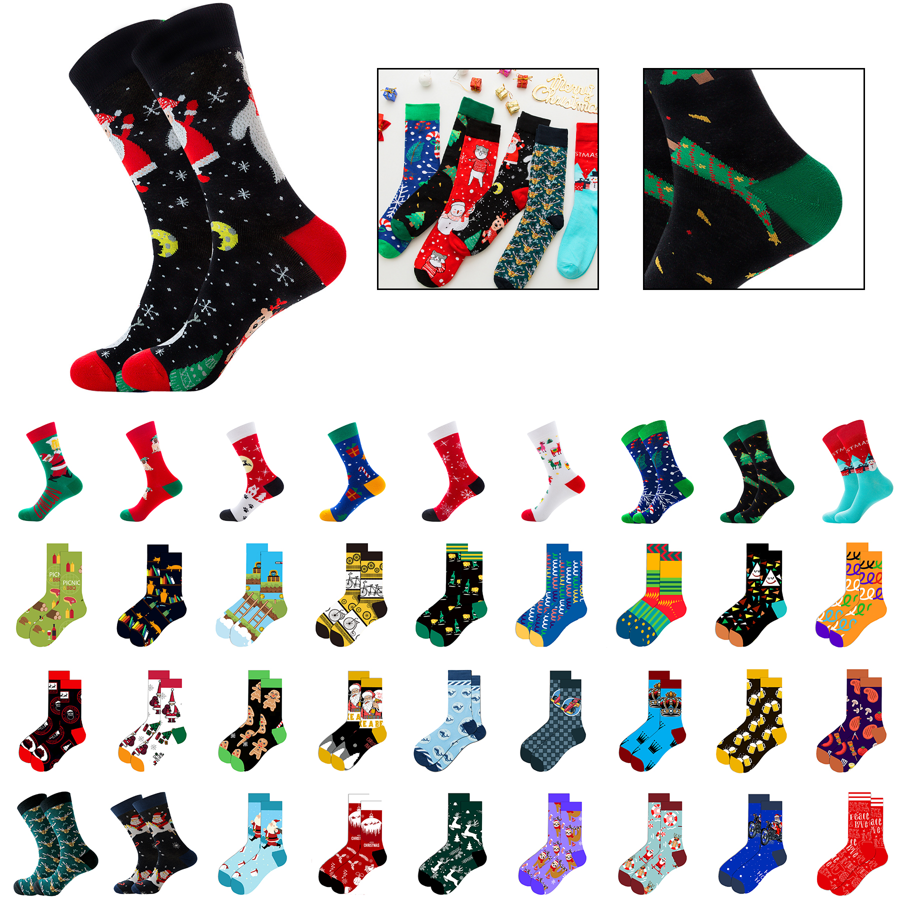 Cotton Christmas Sock 4