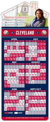 Magna-Card House Shape Magnet - Baseball Schedules (3.5 x 9)