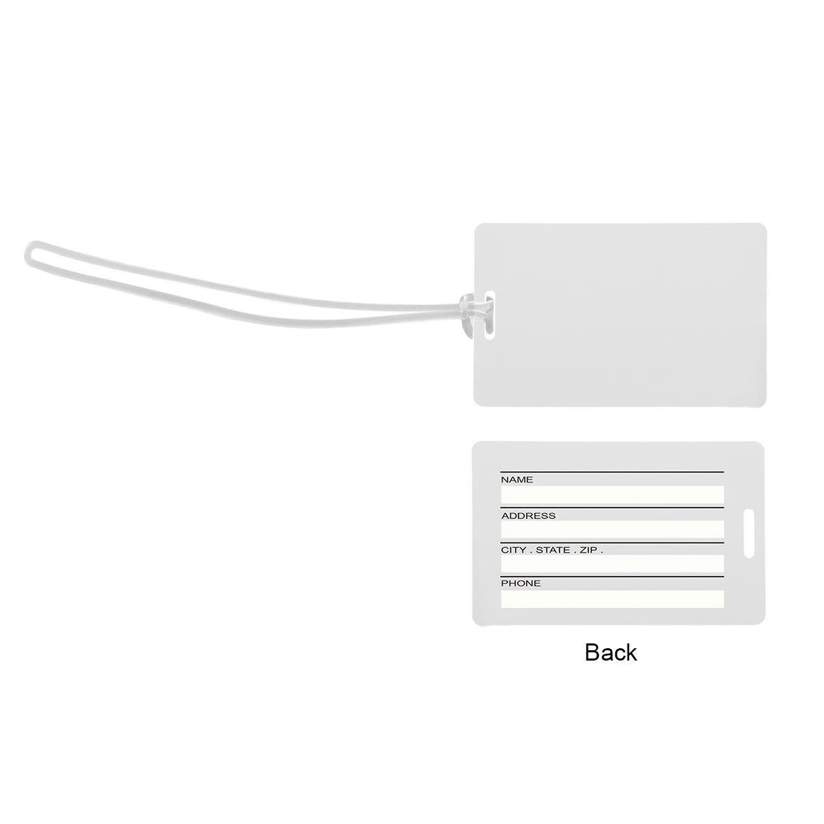 PVC Luggage tag 22