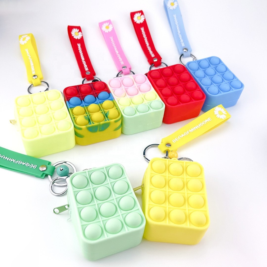 Silicone Stress Relief keychain