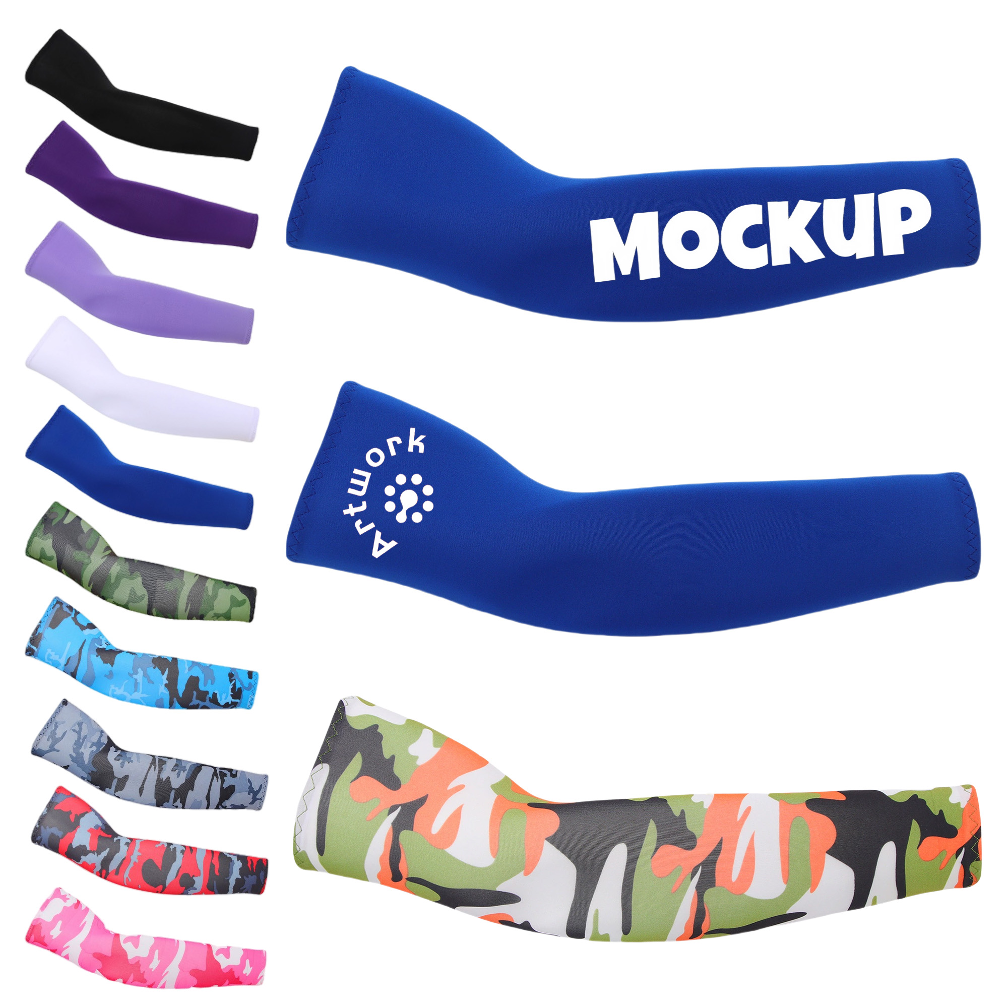 Fishing Cooling Ice Silk Arm Sleeves 9