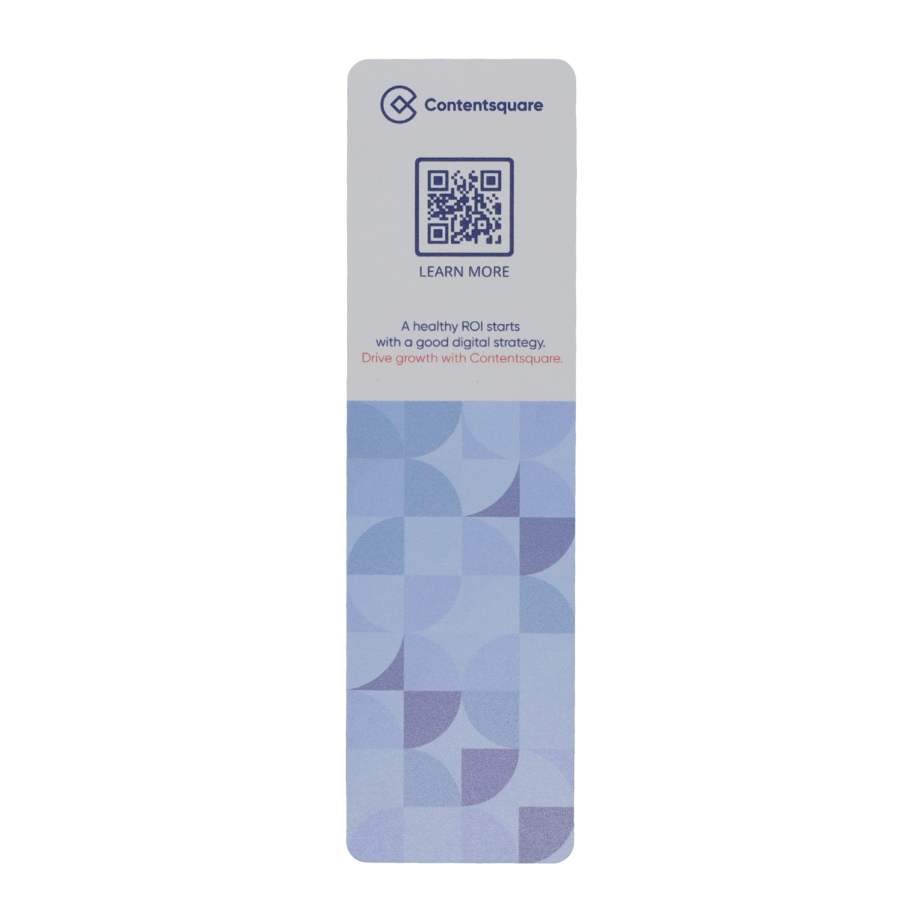 Cardstock Bookmark Stock Shape 24 pt - White 99