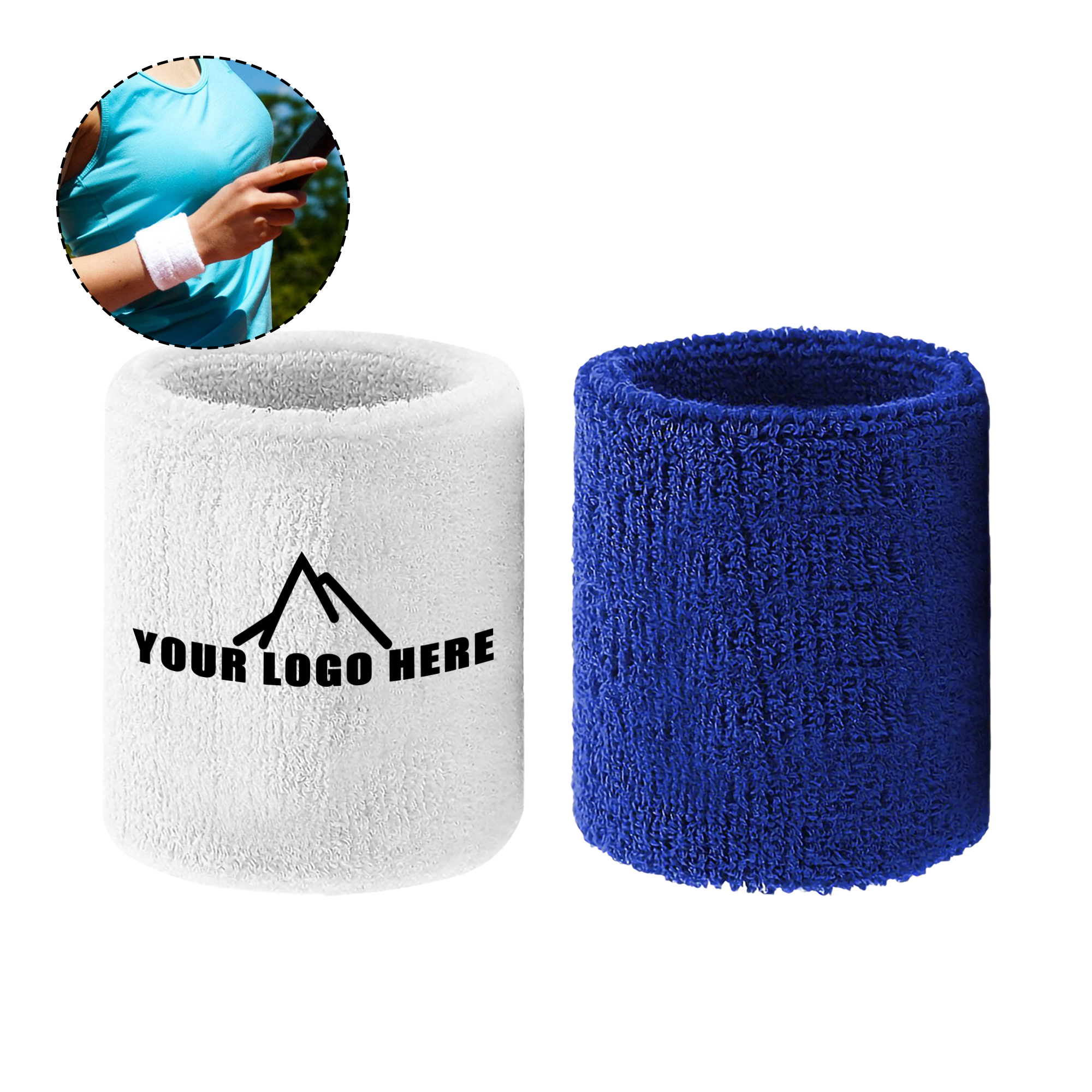Colorful Sports Sweatbands