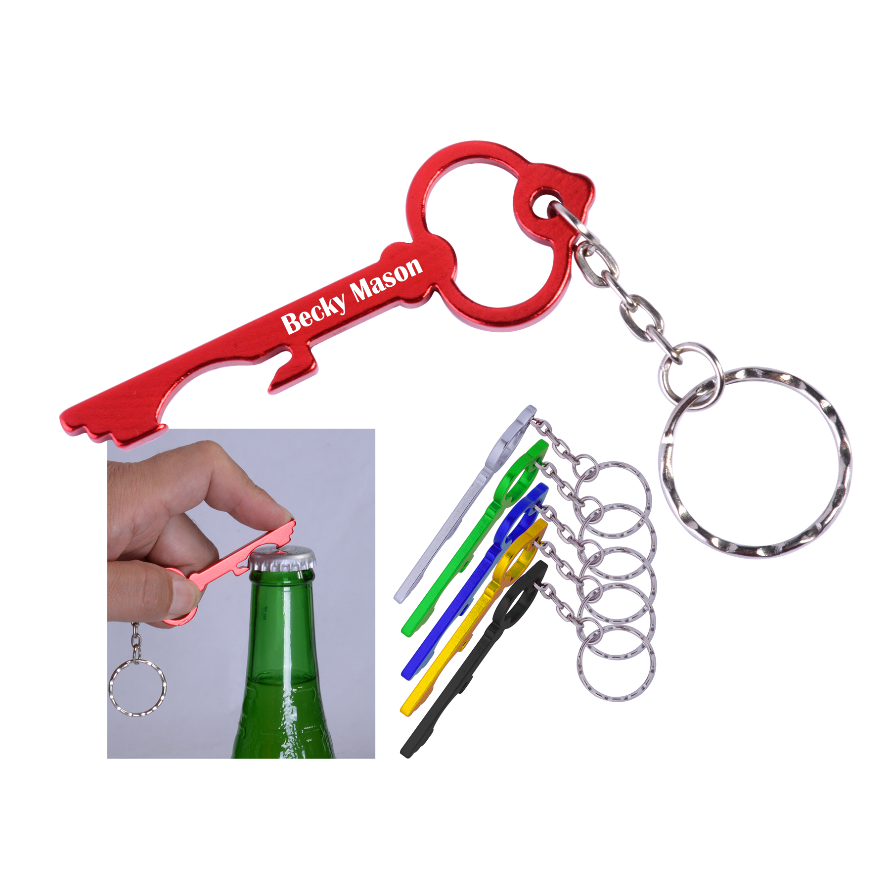 Key Bottle Opener w/ key chain-Close Out 38