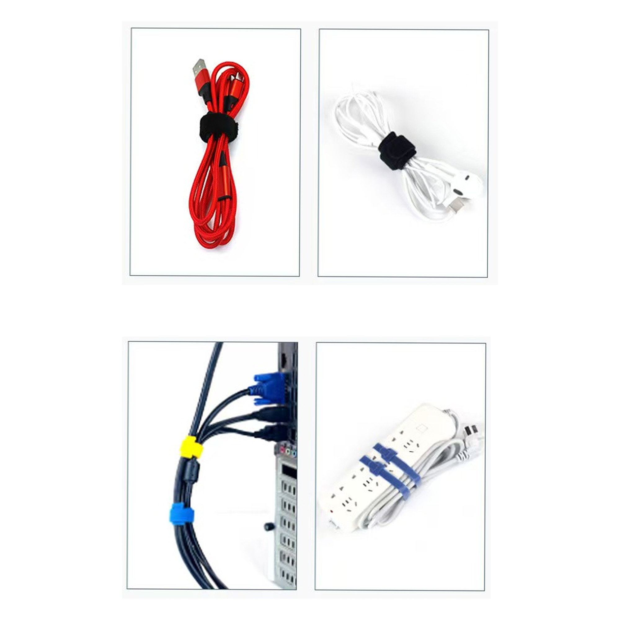 Reusable Cable Ties/Cord Organizer 6