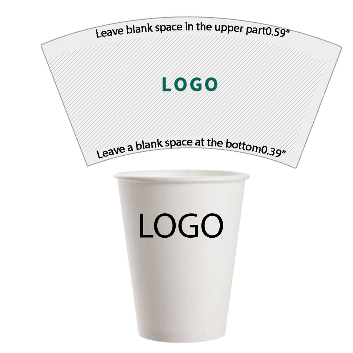 9oz White Disposable Paper Cups 4