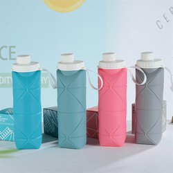 Silicone Foldable Travel Water Bottle