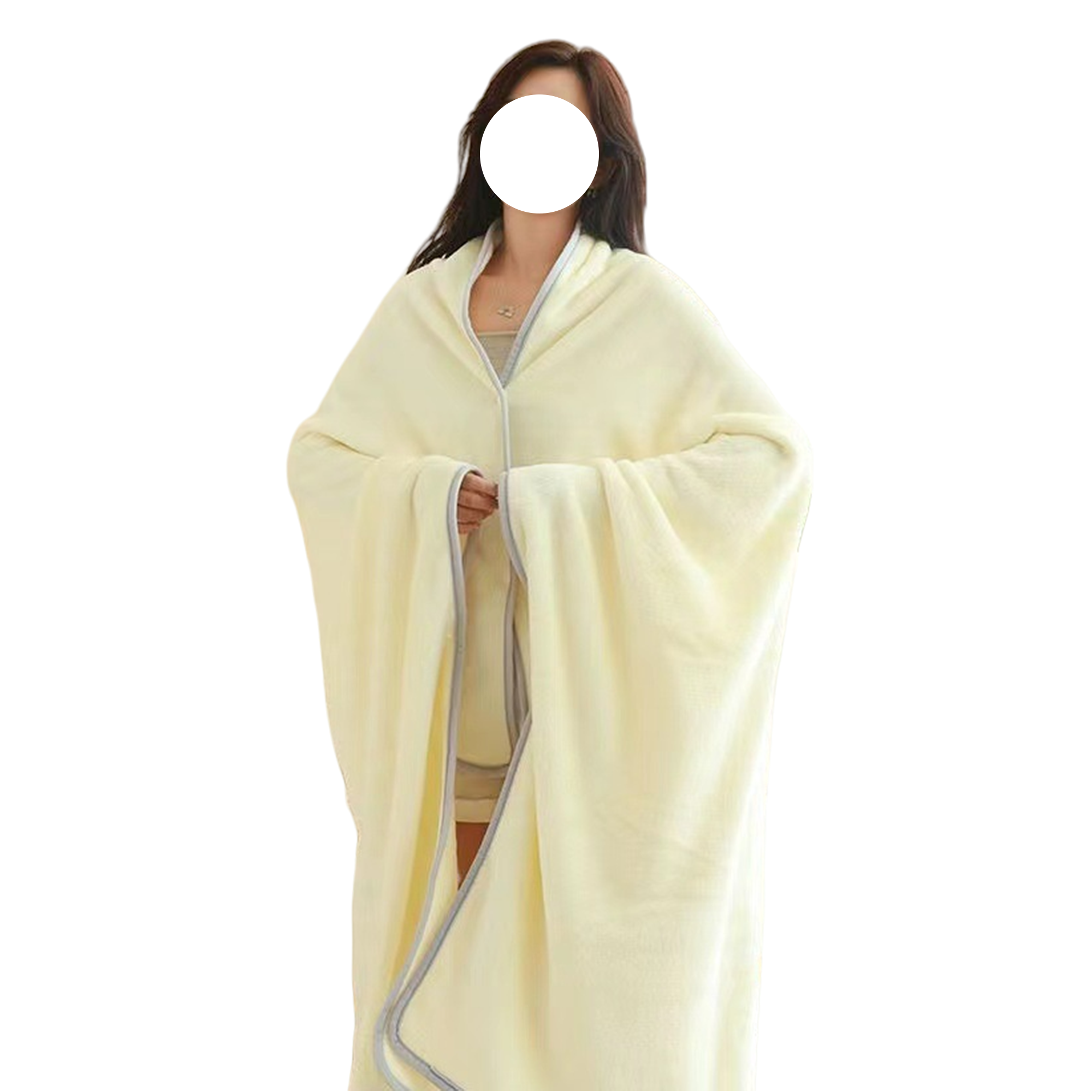 Wearable Hooded Blanket Poncho For Adult MOQ20 9