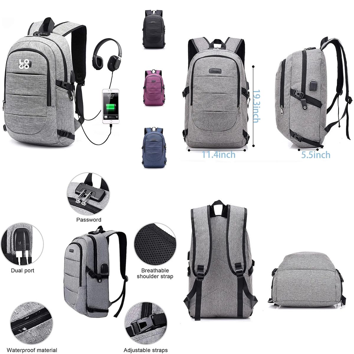 Travel Laptop Backpack