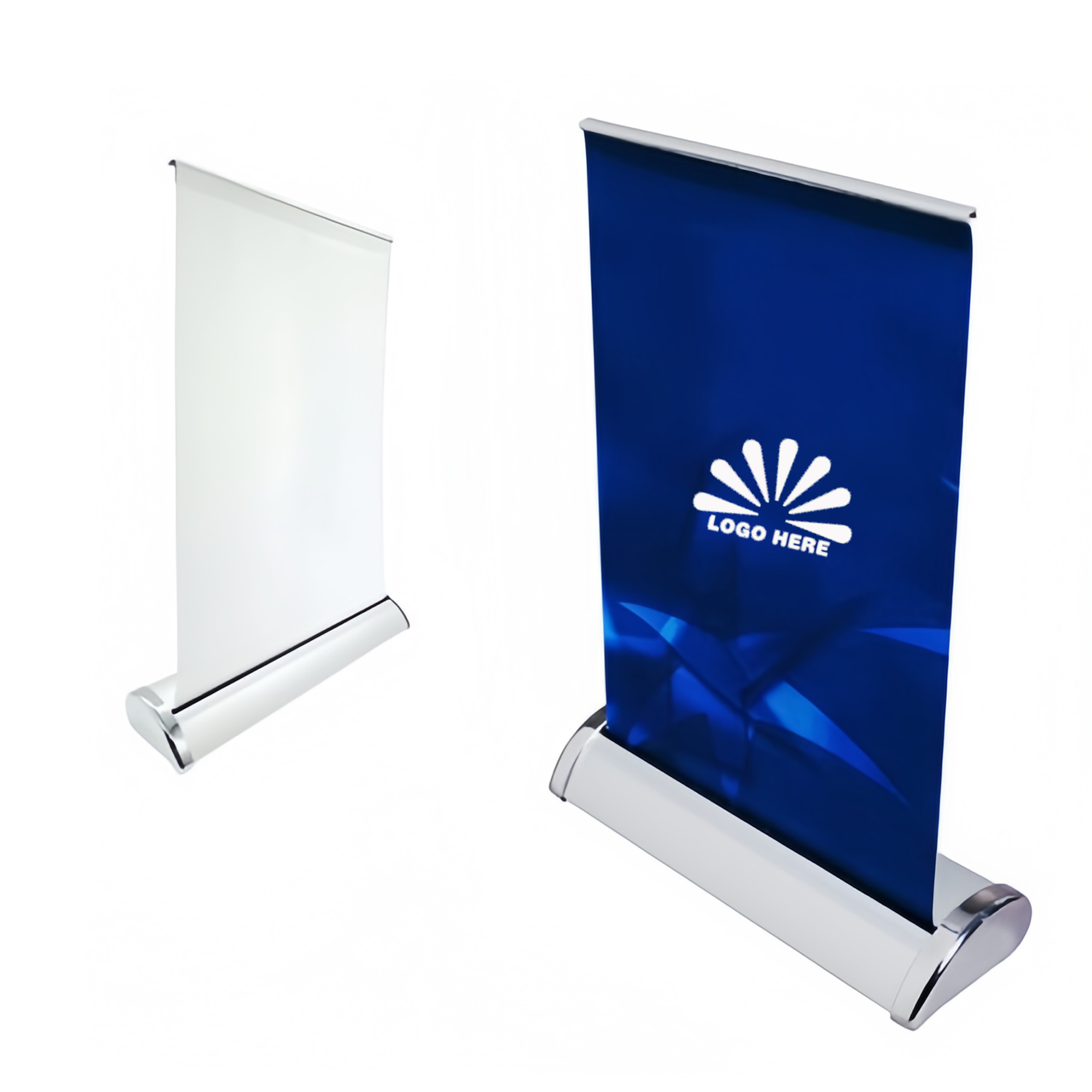 Custom Retractable Desktop Banner Stand