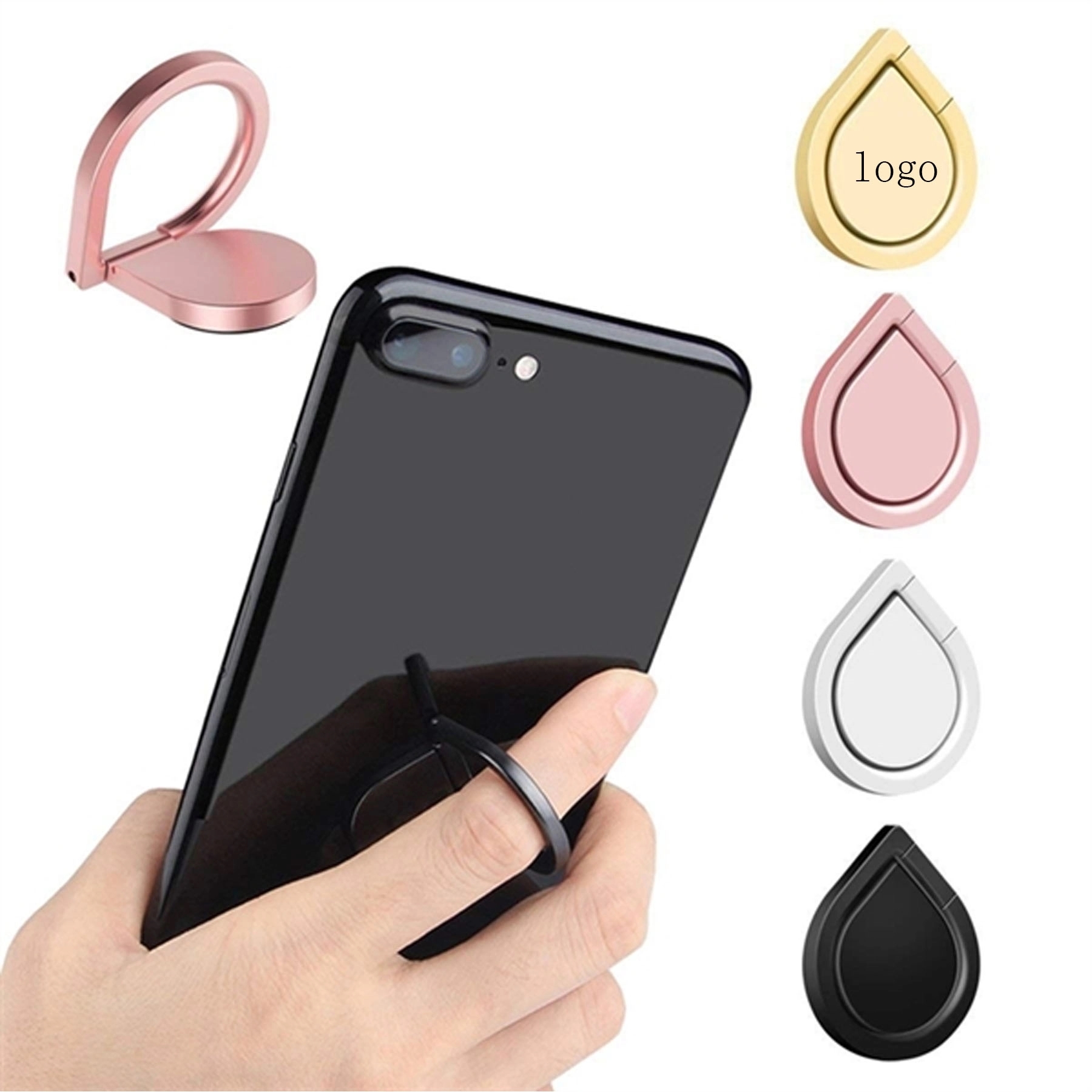 Teardrop Aluminium Cell Phone Stand Grip Holder