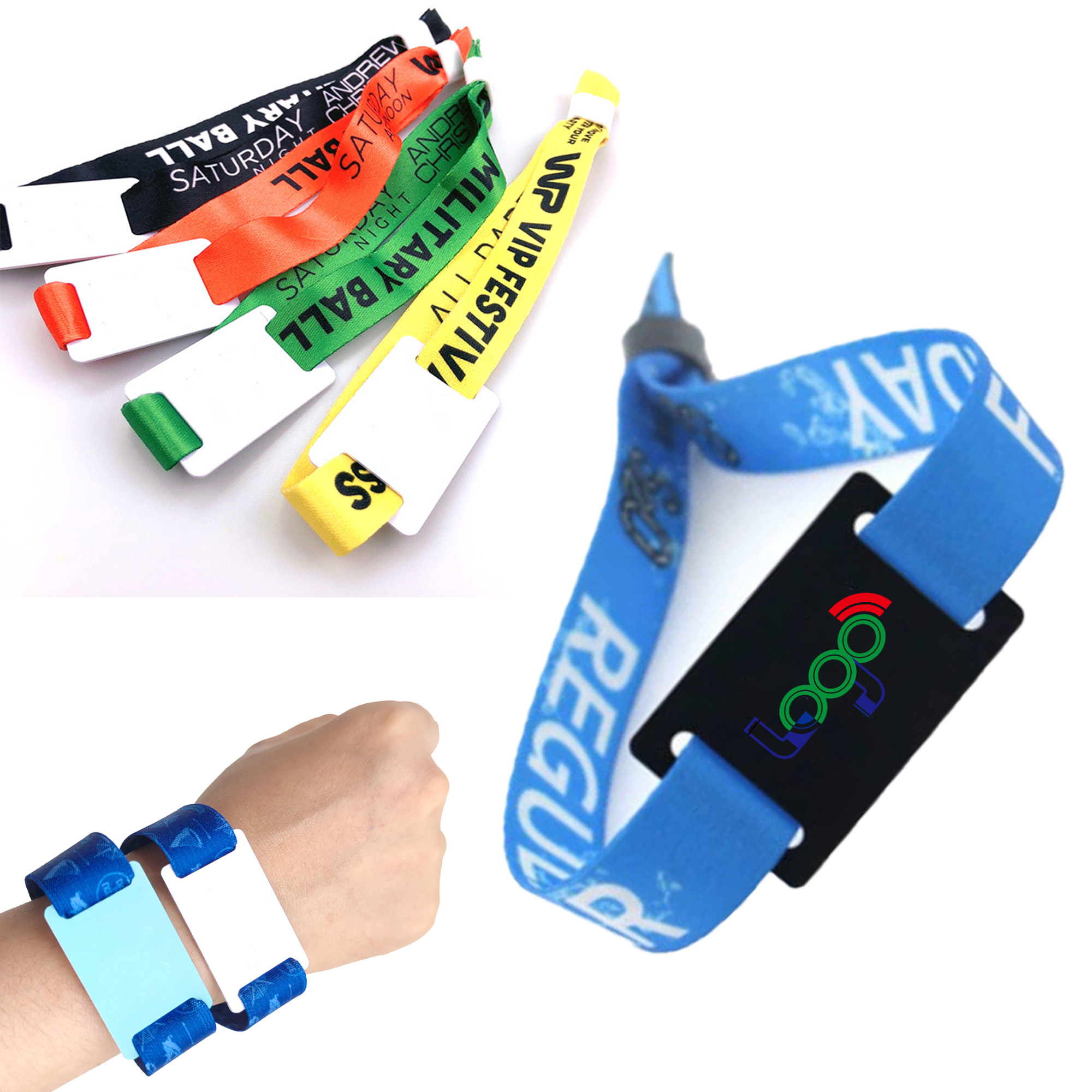 PVC Disposable IC/ID Wristband 3