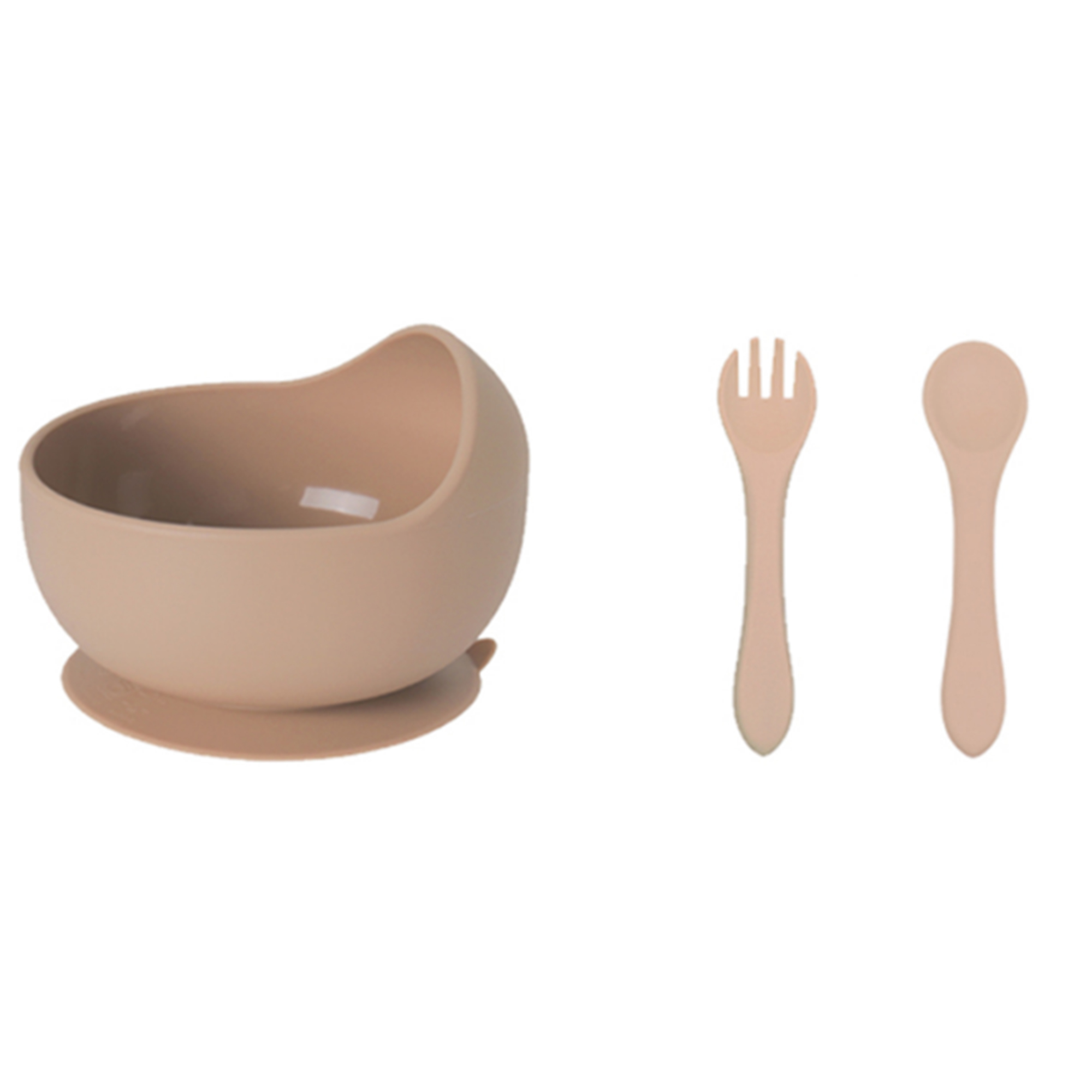 Colorful Toddler Suction Cup Silicone Bowl Set 24