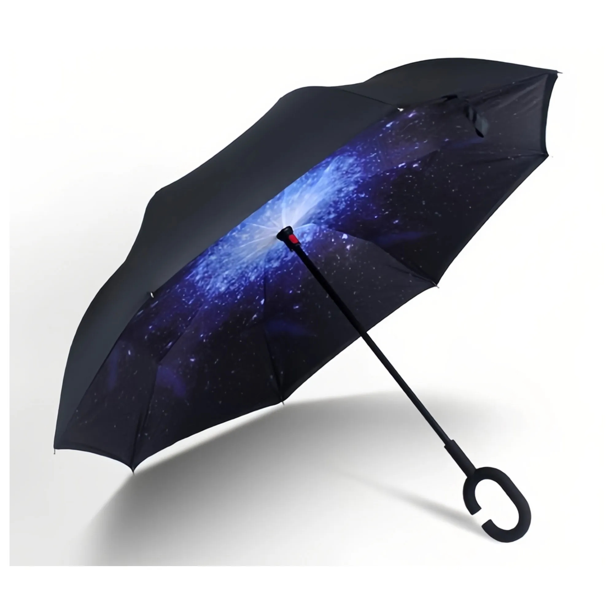 Double Layer Inverted Umbrella With C-Shaped Handle 11
