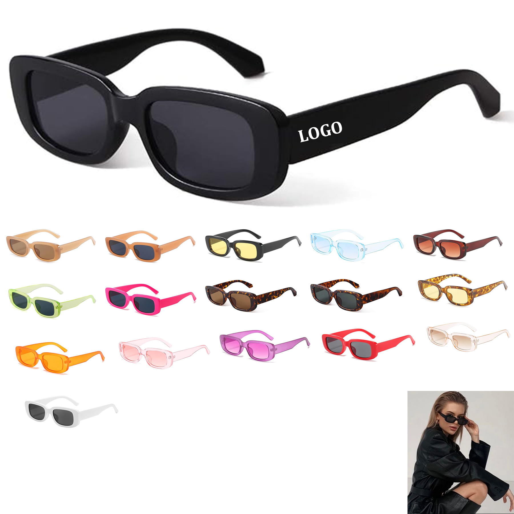 Rectangle Sunglasses 29