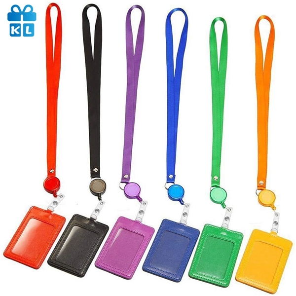 Name Badge Holder with Lanyard