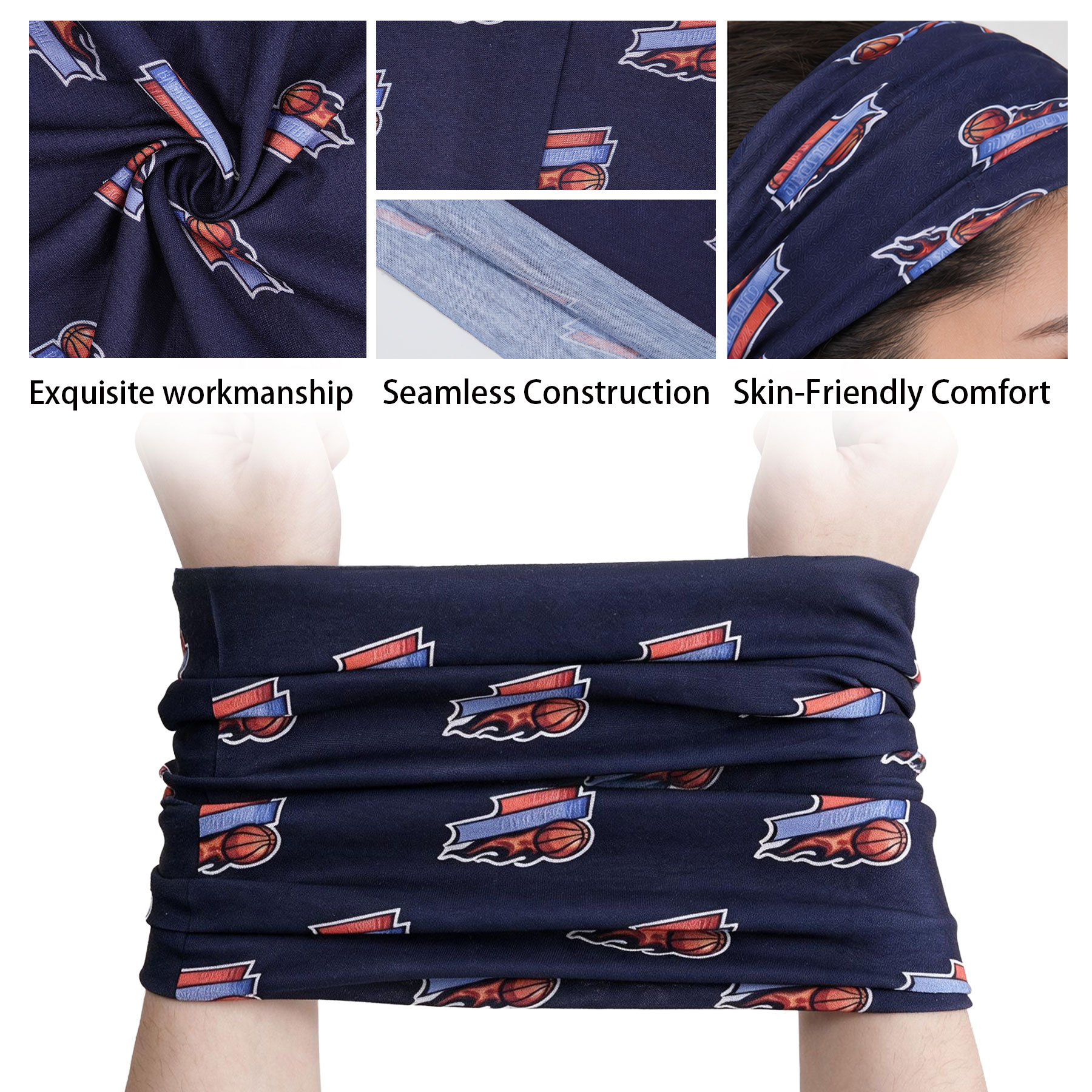 Sublimated Reusable Neck Gaiter (Machine Washable) 16