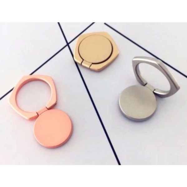 Pentagon Shaped Cell Phone Ring stand grip holder