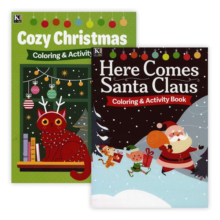 Christmas Coloring & Activity Books - Assorted Themes 3