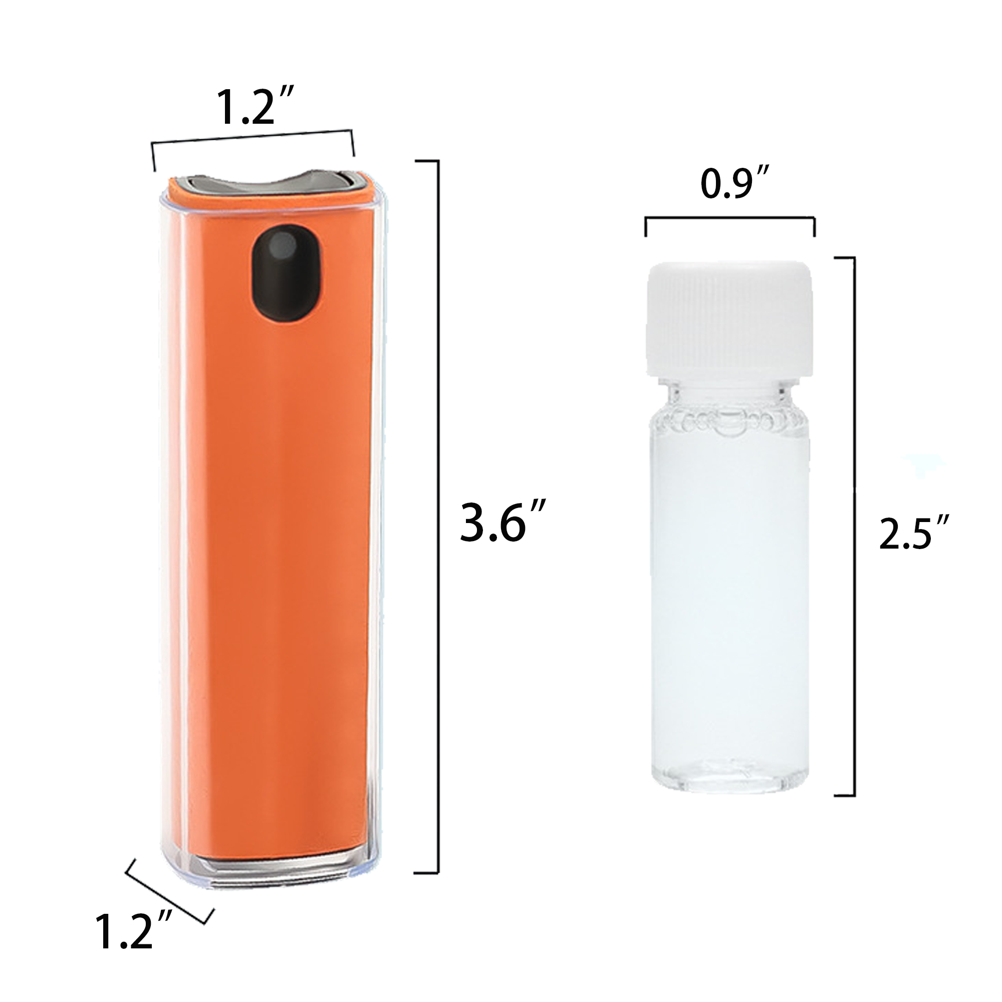 Pocket Sized Screen Cleaner with Microfiber 7