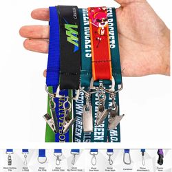 3/4" Imprinted Polyester Lanyard