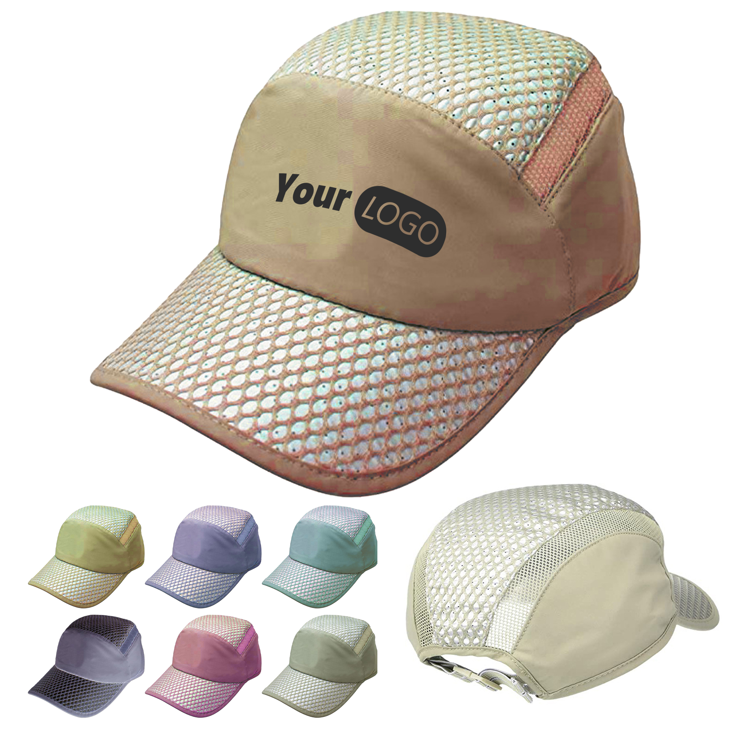 Nylon Reflective And Breathable Cap For Enhanced Visibility 6