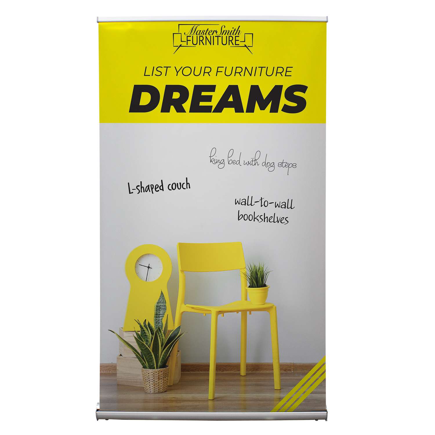 48" Stratus Retractor Kit (Dry-Erase Media) 17