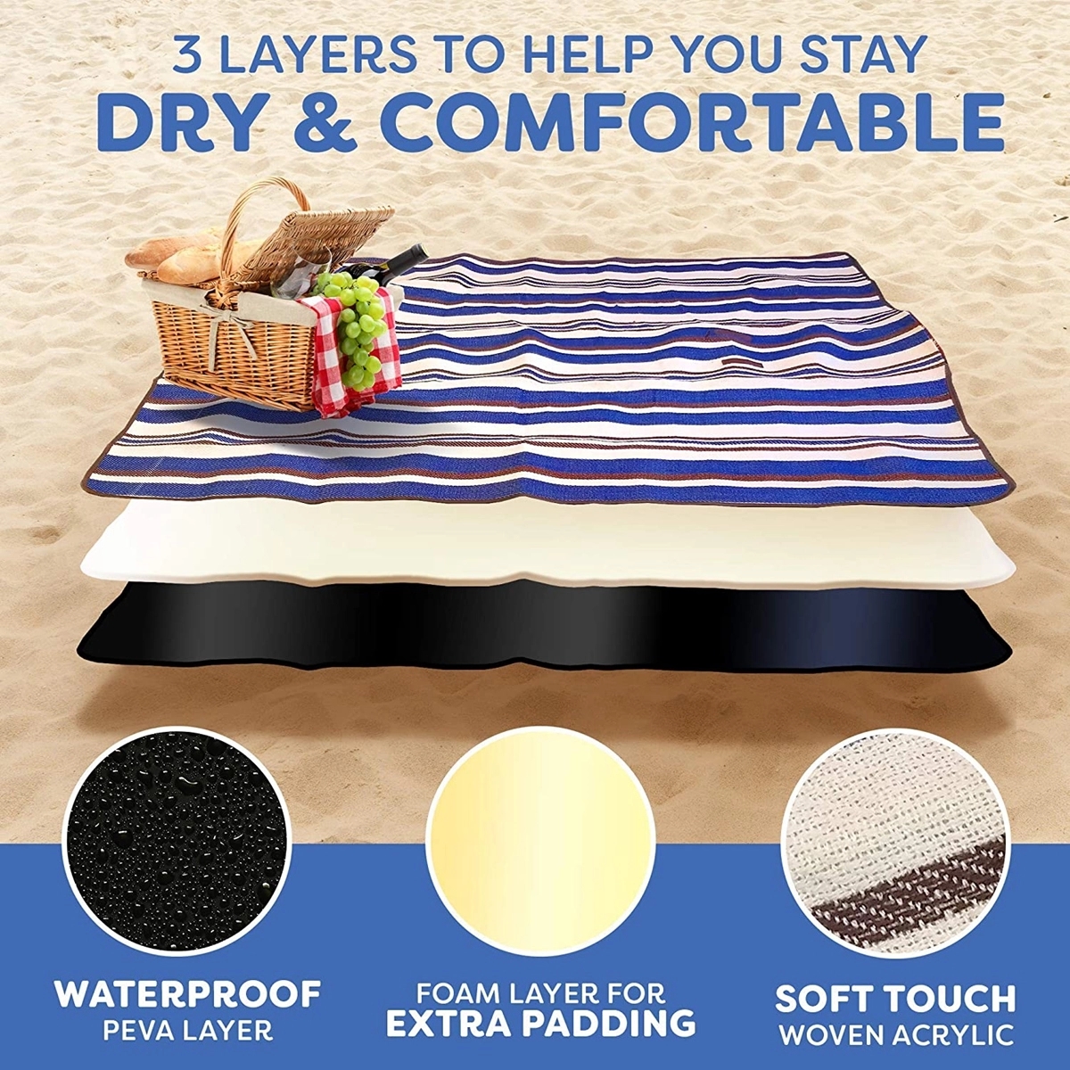 Camping Folding Picnic Blanket