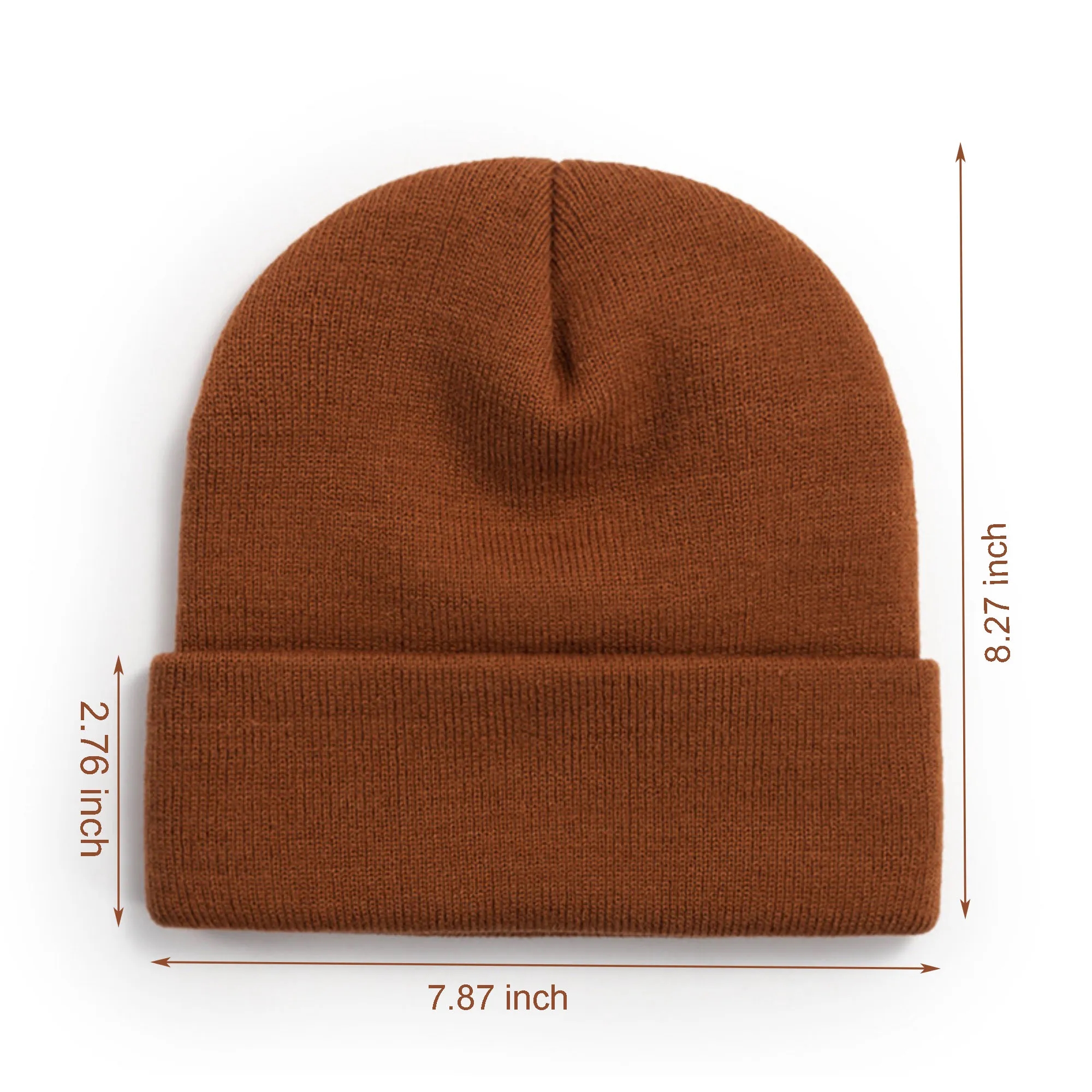 Unisex Adult Knit Beanie Hat 56