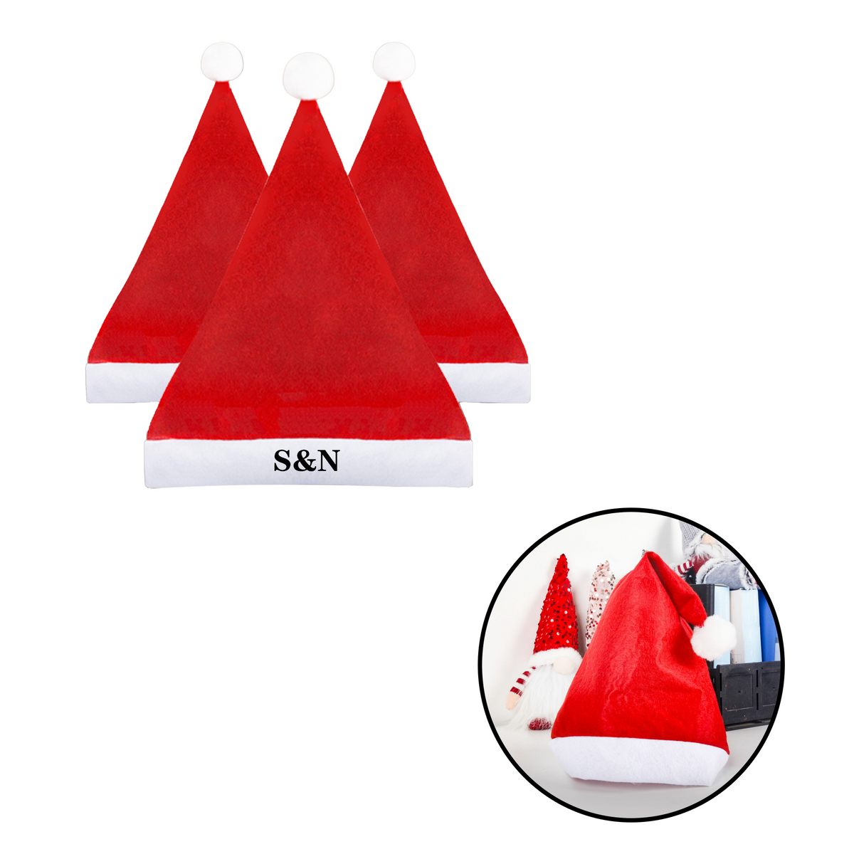Non-woven Children's Christmas Hat