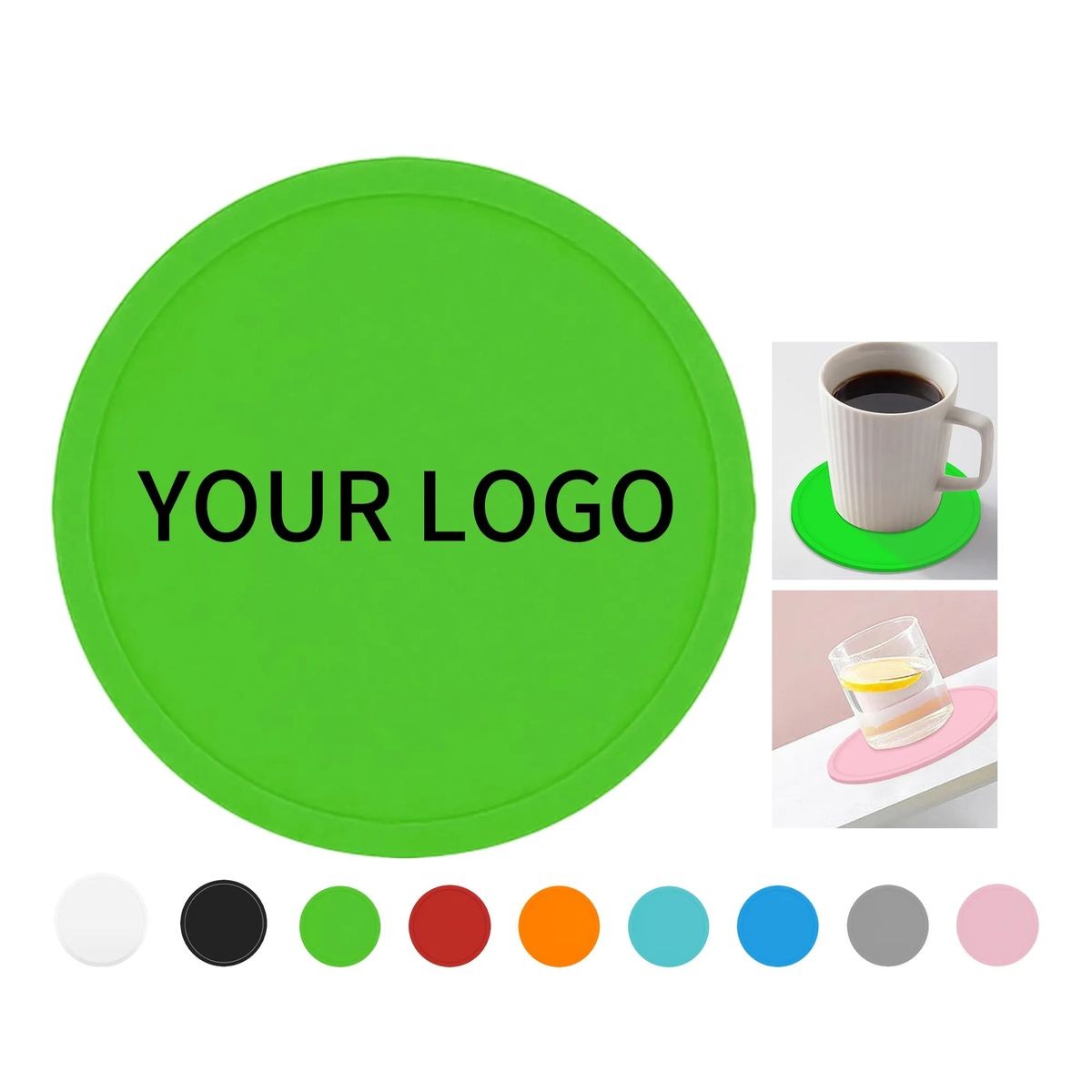 Fluted Silicone Drink Coaster Perfect for Home and Gifts