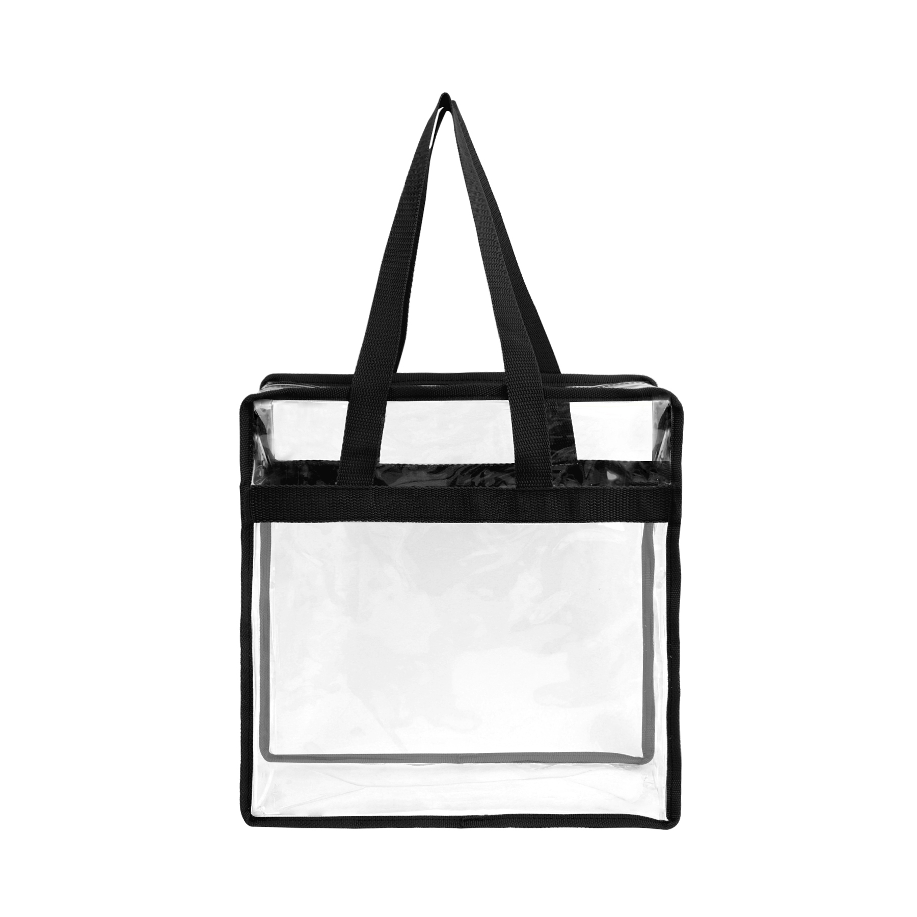 Stadium Approved Clear Zipper Tote Bag 40
