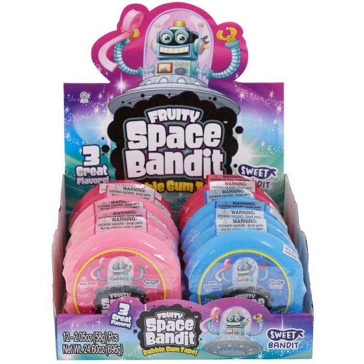 Fruity Space Bandit Bubble Gum
