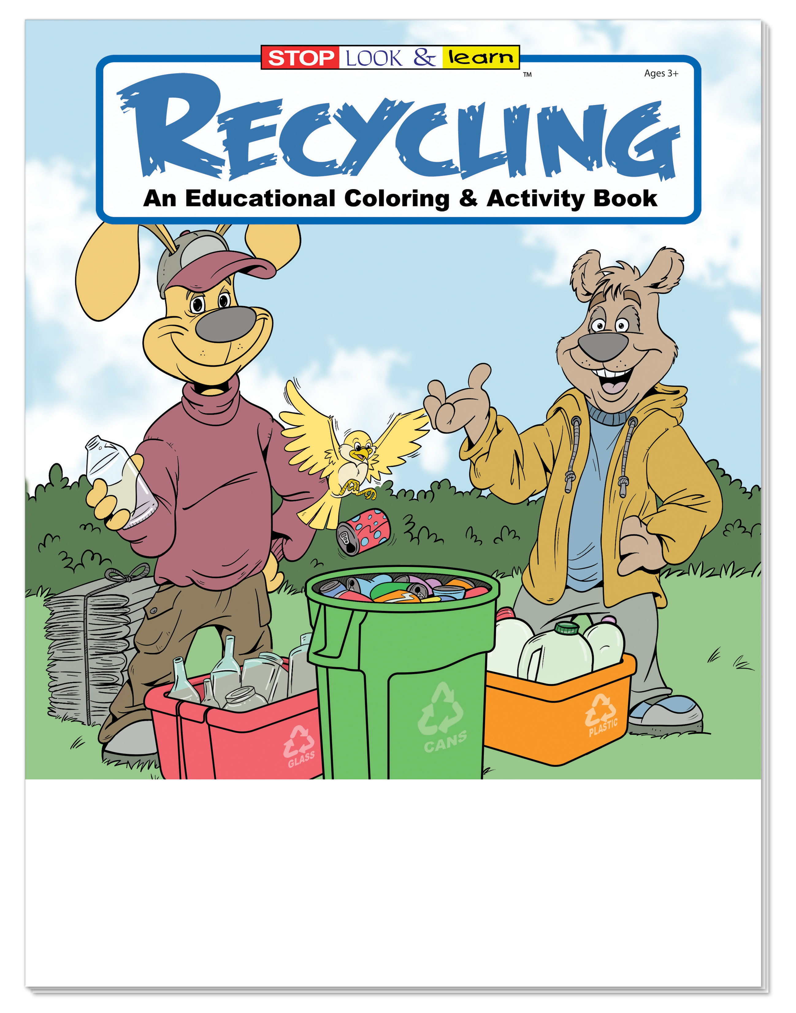 COLORING BOOK - Recycling Coloring & Activity Book 13