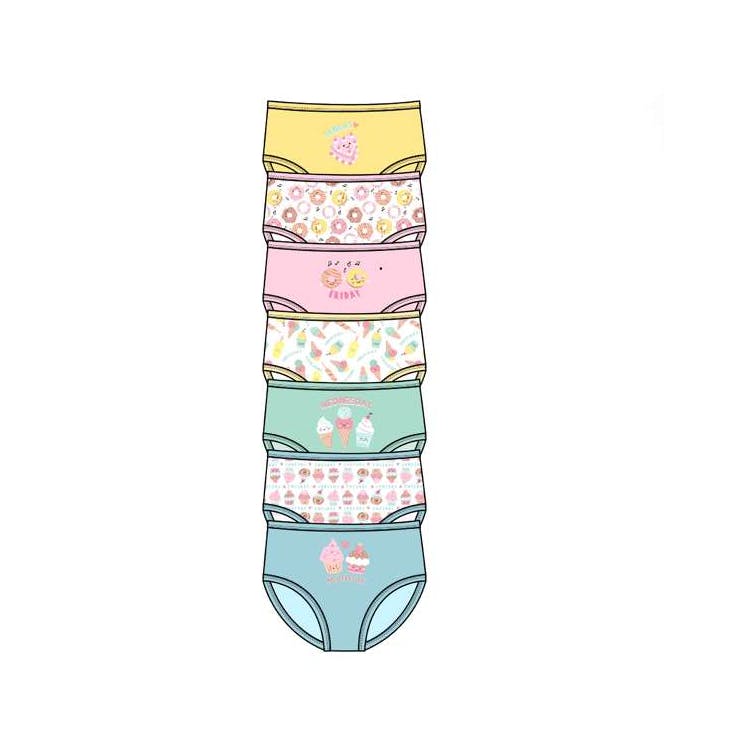 Girls Briefs - Size 2-4T 3