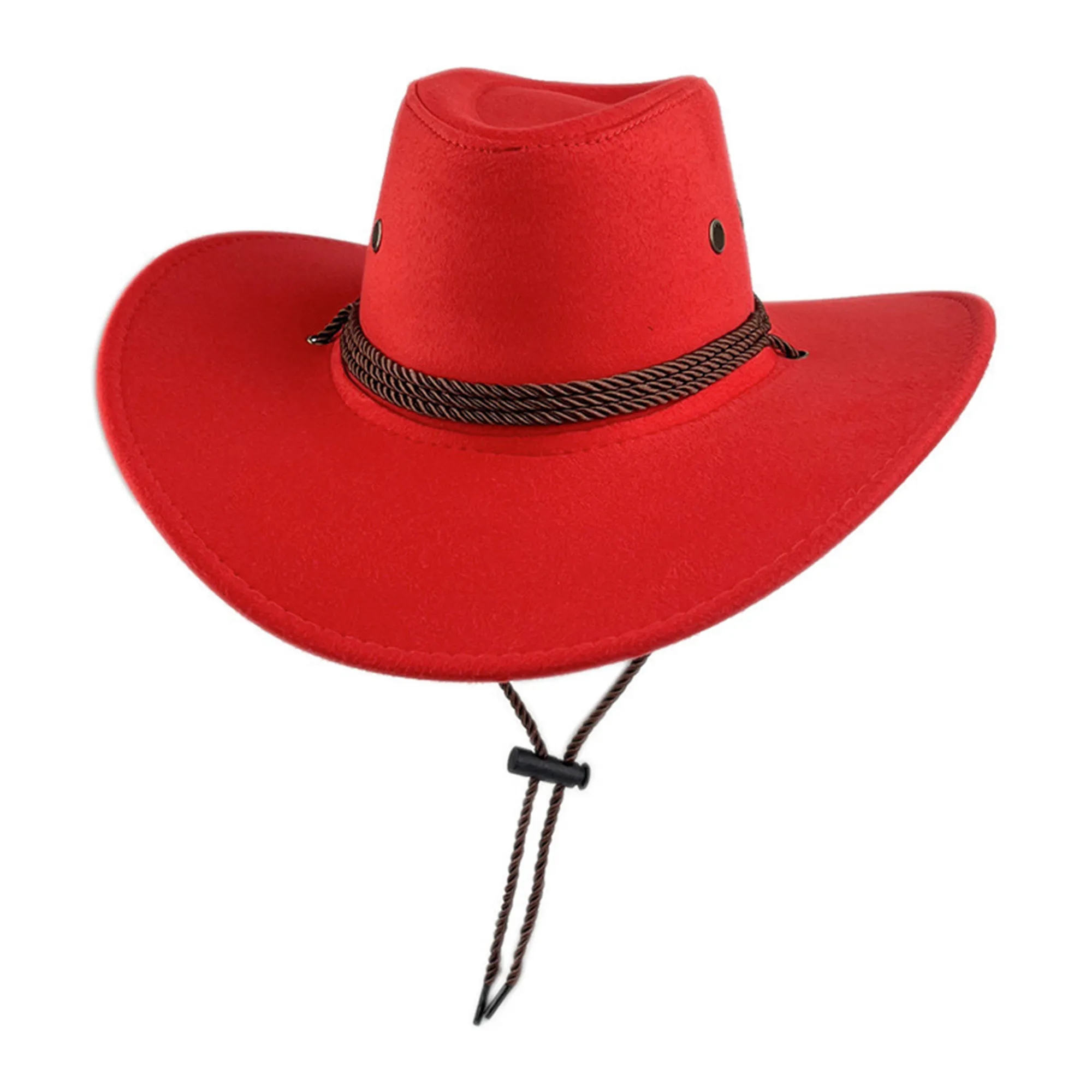 Faux Felt Cowboy Themed Party Hat 17