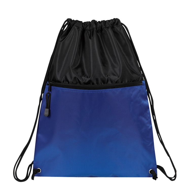 Dobby Nylon Drawstring Backpack (Bag, Backpack) 18