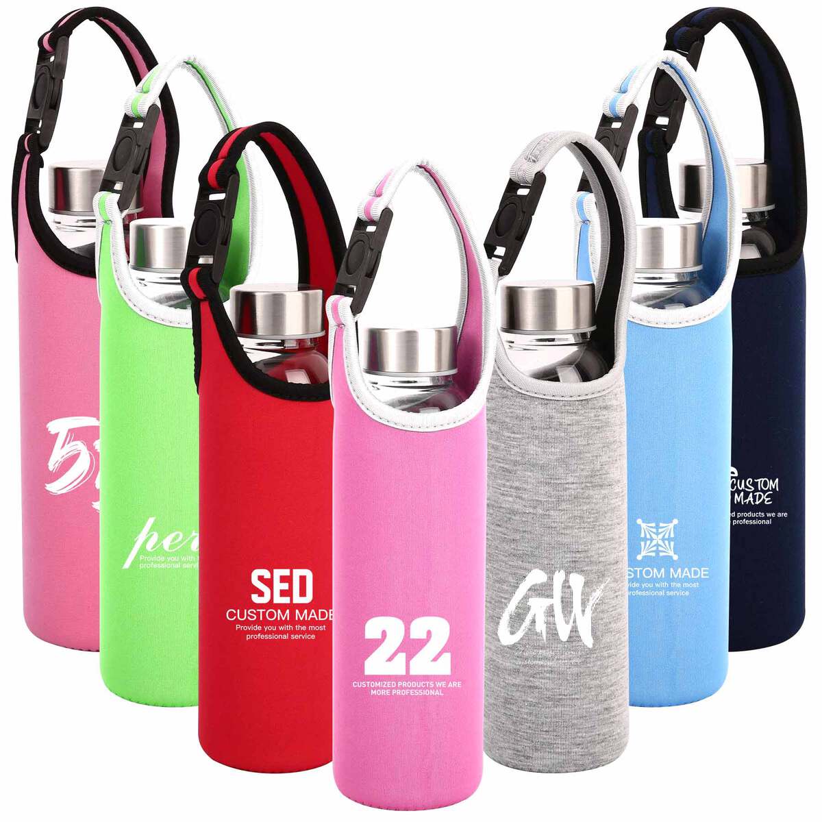 Neoprene Sleeve Bottle Cup Carrier Pouch