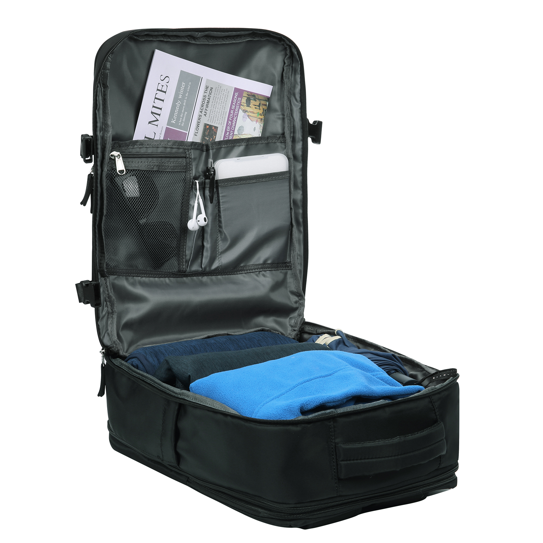 Expandable X-Large Flight Approval Carry On Backpack 19