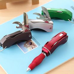 Pen With Led Light Bottle Opener