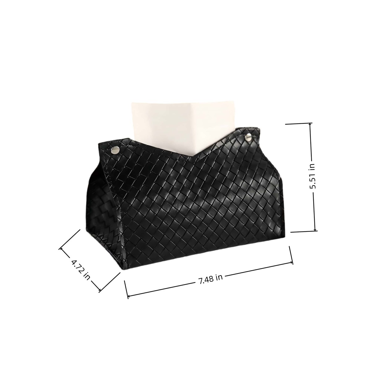 Solid Color Simple Tissue Box 6