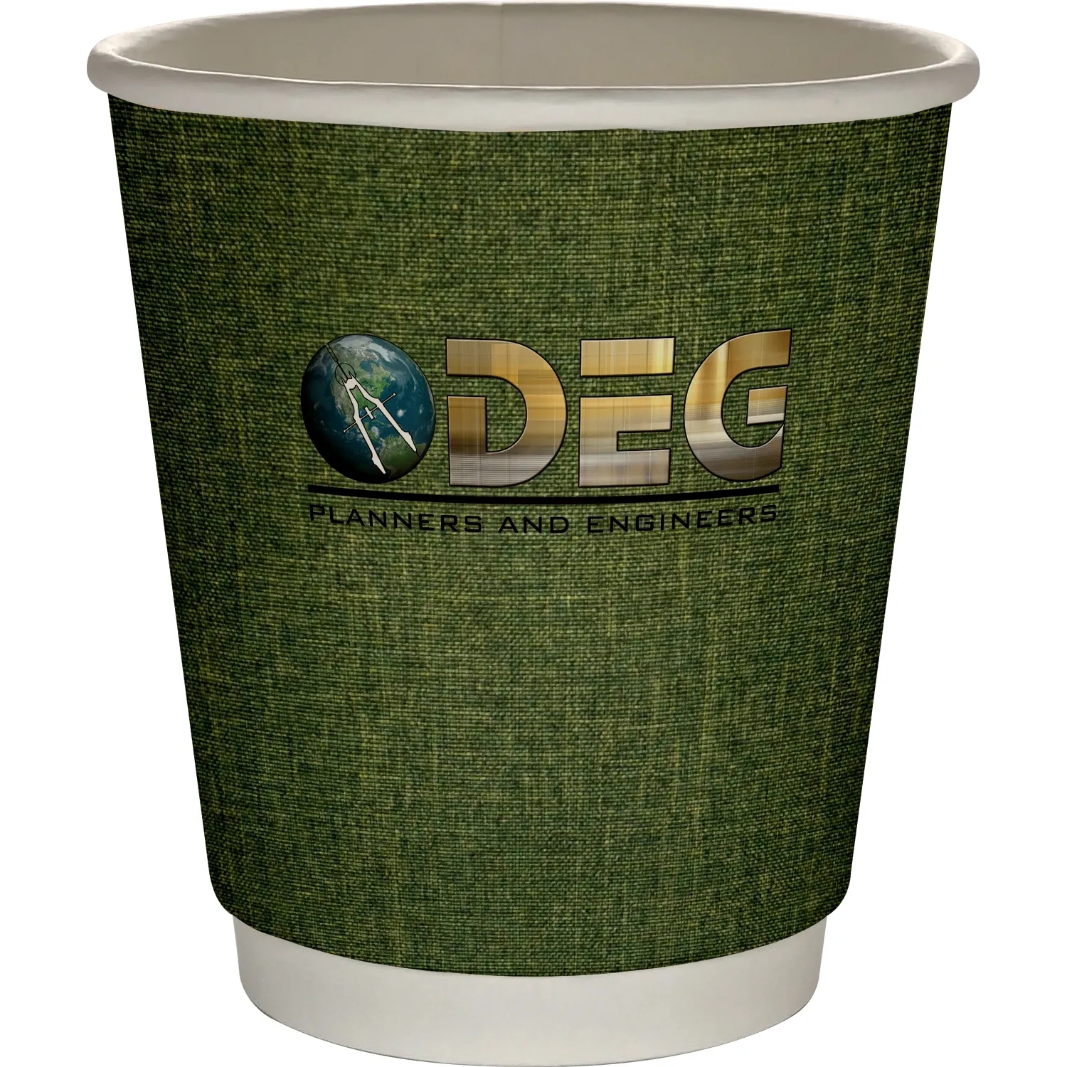 10 oz Full Color Ridge Insulated Paper Cup 2