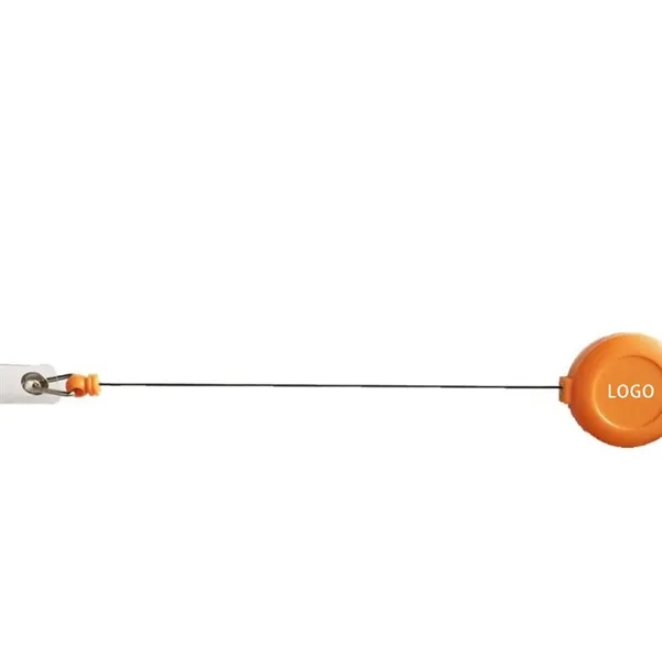 Retractable Badge Holder Reel With Back Clip
