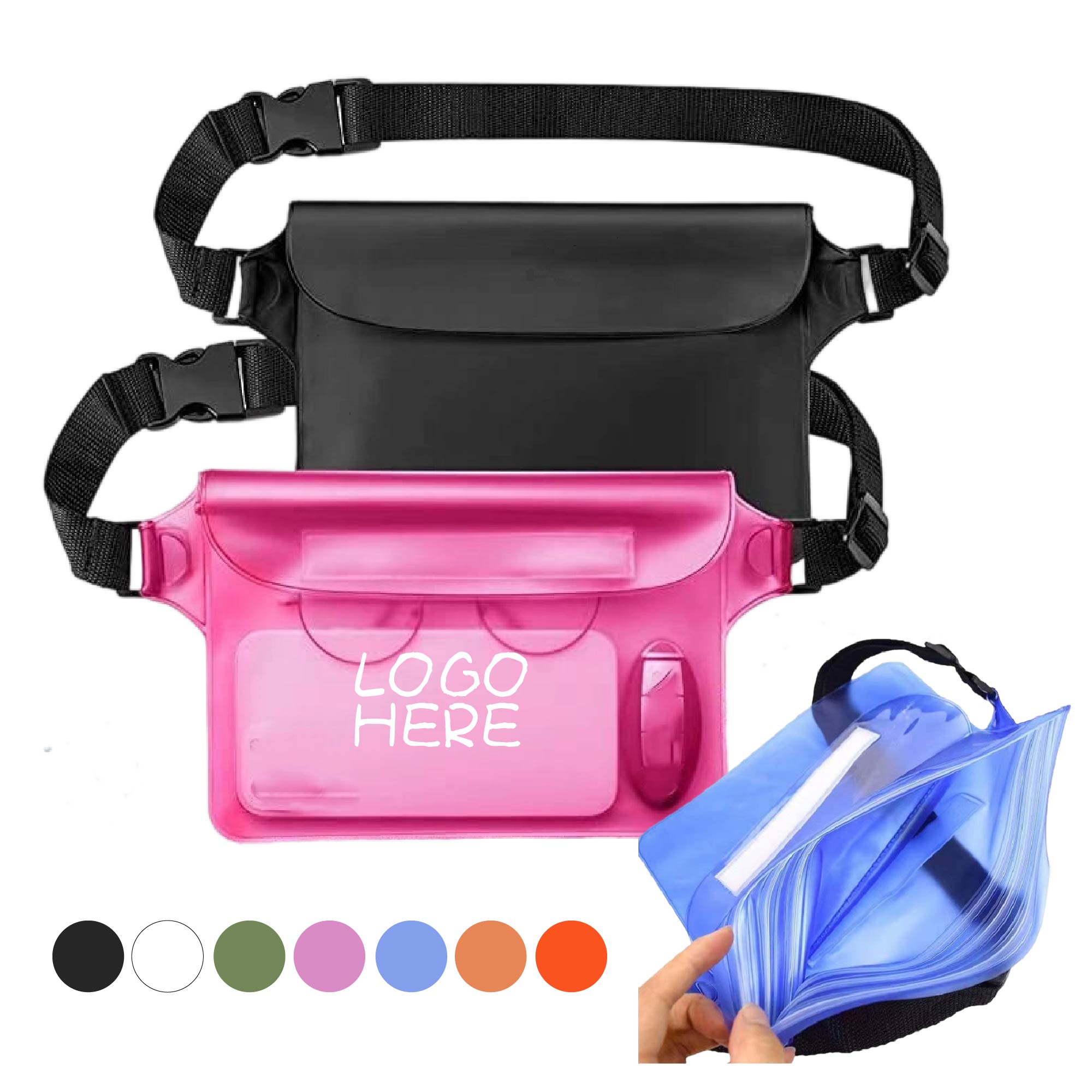 PVC Waterproof Waist Bag 4